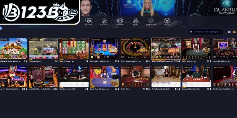 Cách tham gia Casino 123B
