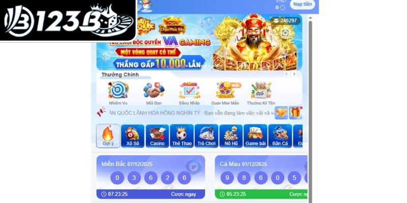 Lịch sử hình thành của 123B